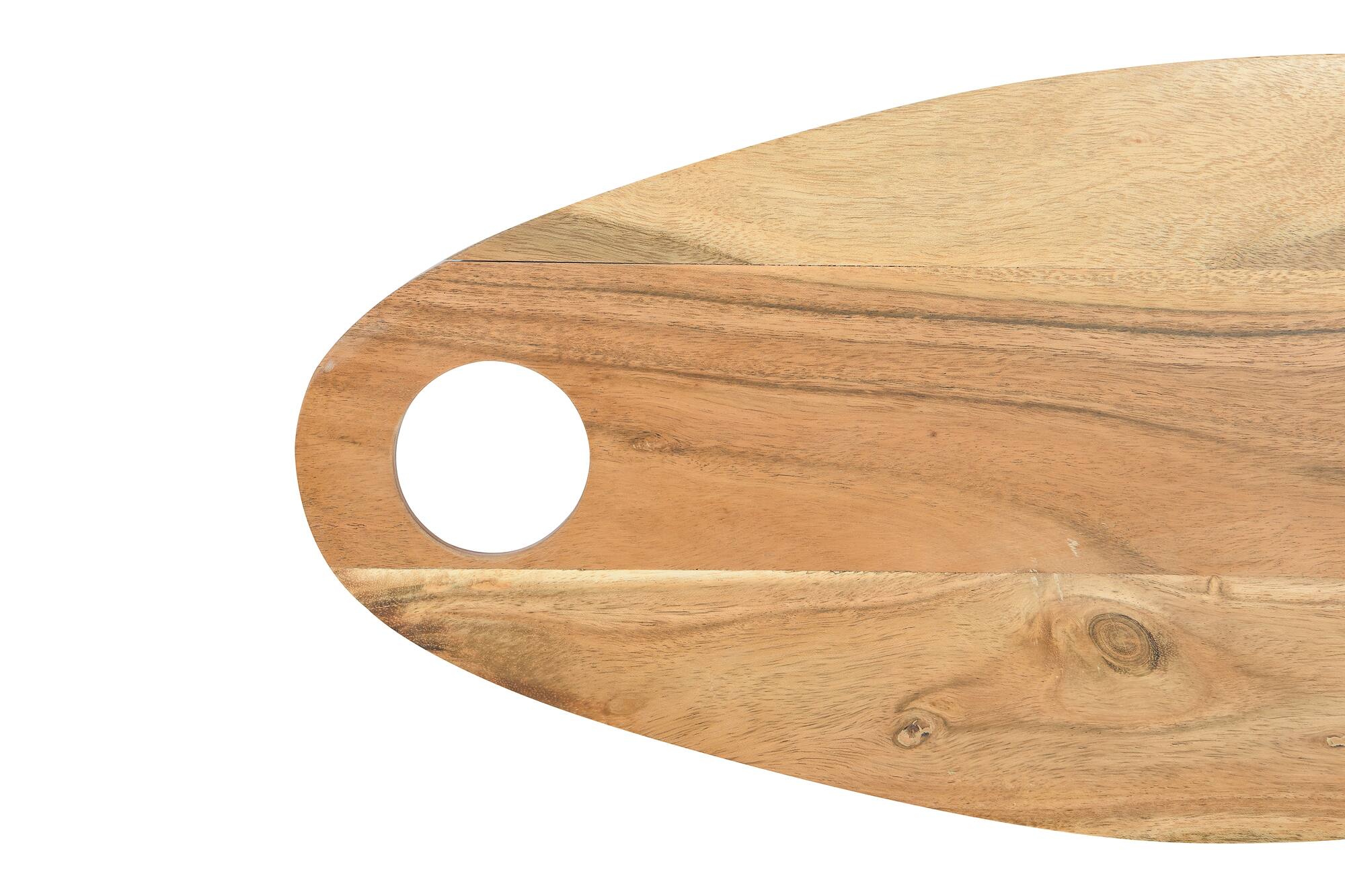 Hello Honey® 19" Acacia Wood Cheese/Cutting Board with Handle